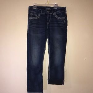 Cropped jeans